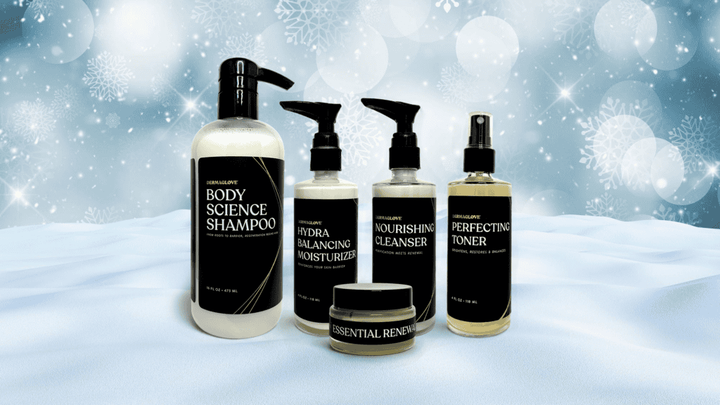 DERMAGLOVE's LUXESKIN provides added protection to your skin during harsh winter months. The innovative formula uses INVIS-O-BOND technology while balancing your skins natural moisture levels.