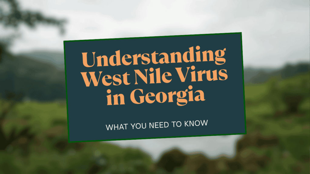 Understanding the west nile virus in georgia. How it affects our daily lives and what we can do to prevent the spread.