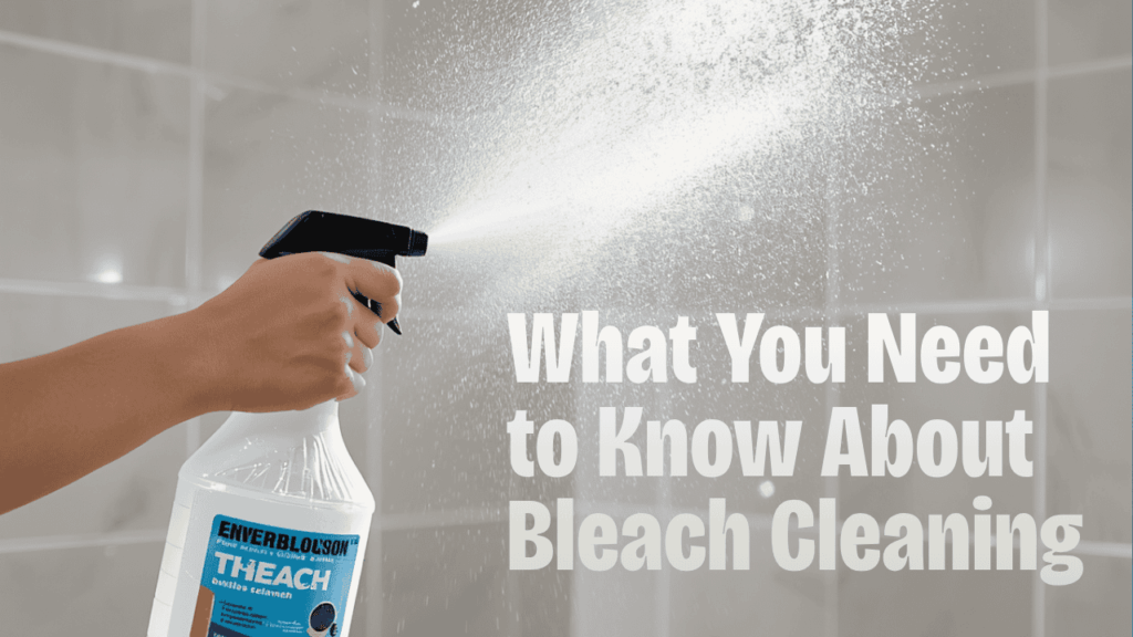 DERMAGLOVE isn't only skincare. The mission is to create safe products that are environmentally safe. Bleach is one of them.