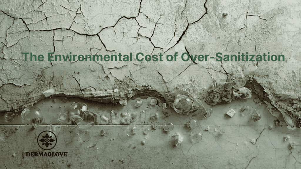 Our environment is fragile. At what cost are we willing to pay for sanitization policies. Every action we take has an impact. Our world is interconnected.