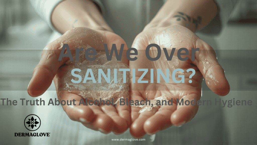 Are we over sanitizing? Have we taken our hygiene practices too far? DERMAGLOVE feels you can achieve both through natural skincare products that work.