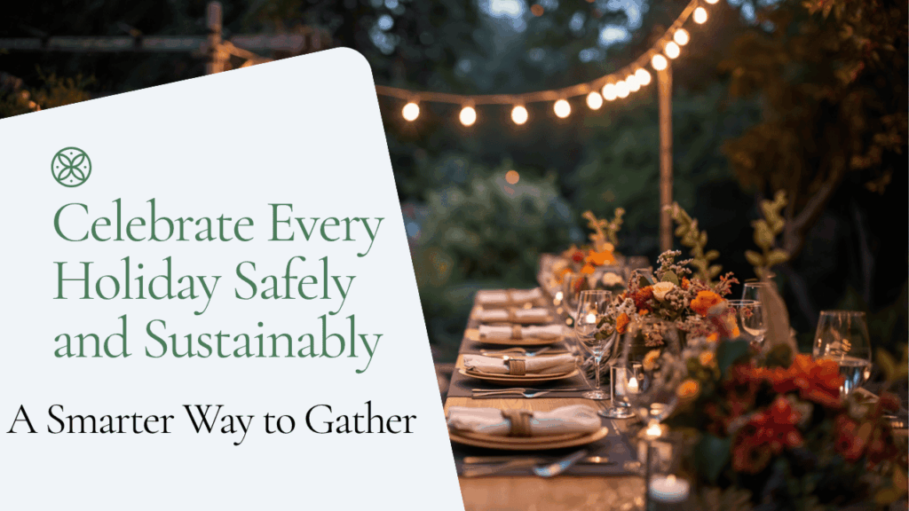 Celebrate every holiday safely with DERMAGLOVE. Even around family and friends you still need protection from germs found in our environment. If you want to remain healthy during the holiday season. You want to protect yourself by practicing proper hygiene.
