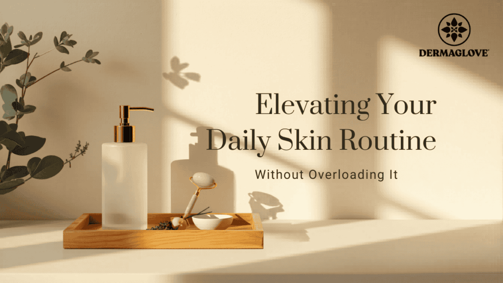 By applying too many skin products at one time can result in long-term skin damage. DERMAGLOVE creates skincare products which provide you with everything your skin needs with one product.