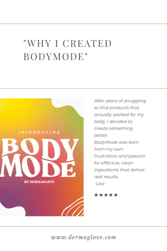 BodyMode a revolutionary product, incorporating INVIS-O-BOND technology, created by Lisa Levison.